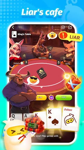 Gameplay screenshot 4 from TopTop : Games & Chat - Casual game